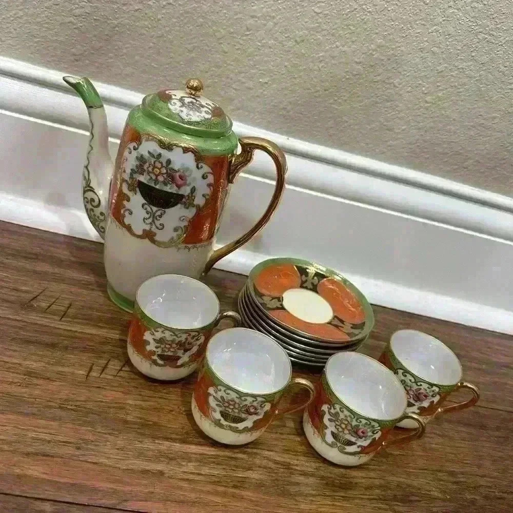 China - Made in Japan - teapot, plates and cups